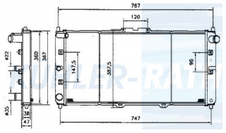 Wasserkhler passend fr Mazda