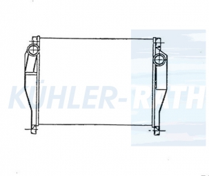 Ladeluftkhler passend fr Volvo