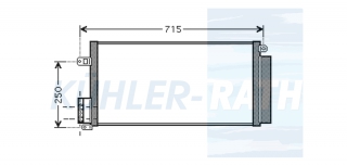 Kondensator passend fr Alfa Romeo/Fiat/Lancia/Opel