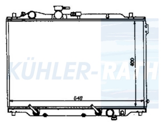 Wasserkhler passend fr Mazda