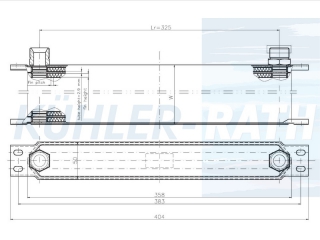 lkhler passend fr Serie 1 405x195x50