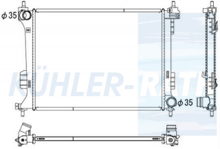 Wasserkhler passend fr Hyundai/Kia