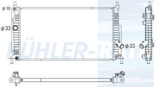 Wasserkhler passend fr Mazda