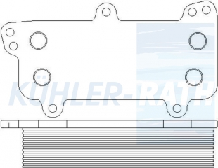 lkhler passend fr Porsche/VW