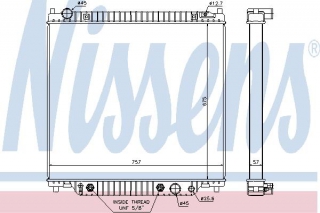 Wasserkhler passend fr Ford USA