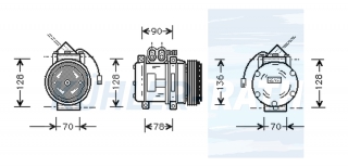 Kompressor passend fr Porsche