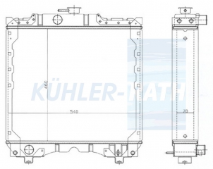 Wasserkhler passend fr Fiat/Ford/New Holland