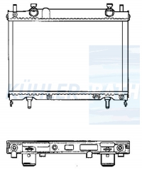 Wasserkhler passend fr Fiat