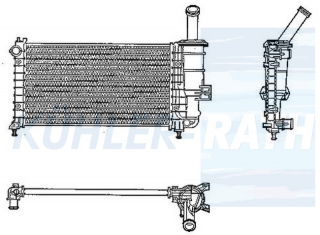 Wasserkhler passend fr Fiat