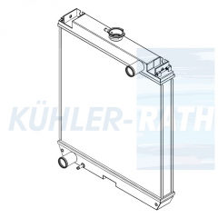 Wasserkhler passend fr Mitsubishi/SDMO/Terex