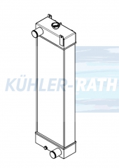 Wasserkhler passend fr Komatsu