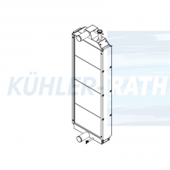 Wasserkhler passend fr Caterpillar