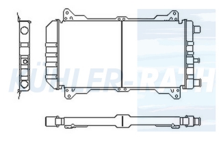 Wasserkhler passend fr Ford