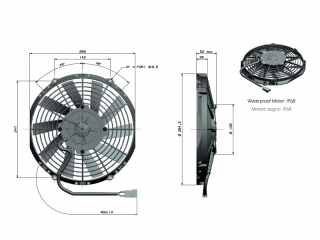 Ventilator passend fr General Cab