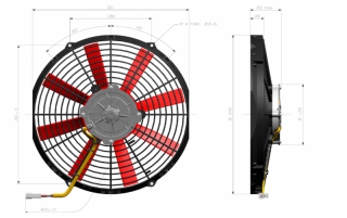 Ventilator passend fr General Cab