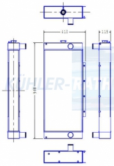 Wasserk�hler passend f�r JCB