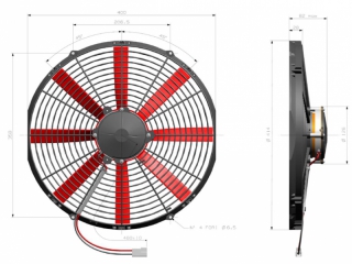 Ventilator passend fr General Cab