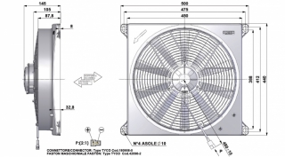 Ventilator passend fr Comex