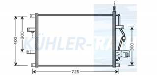 Kondensator passend fr Volvo