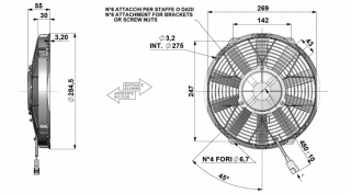 Ventilator passend fr Comex