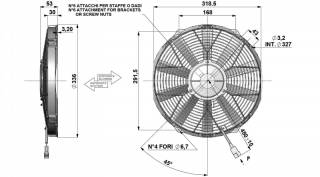 Ventilator passend fr Comex