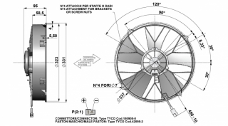 Ventilator passend fr Comex