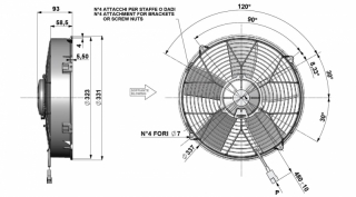 Ventilator passend fr Comex