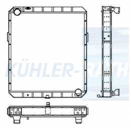 Wasserkhler passend fr Ford