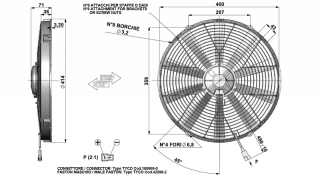 Ventilator passend fr Comex