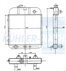 Wasserkhler passend fr Peugeot