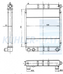 Wasserkhler passend fr Peugeot