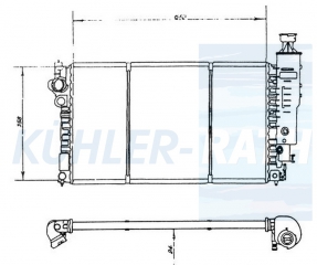 Wasserkhler passend fr Peugeot