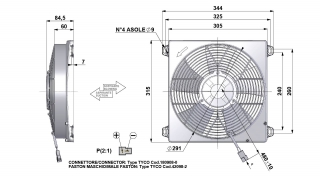 Ventilator passend fr Comex