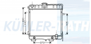 Wasserkhler passend fr Mercedes-Benz