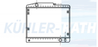 Wasserkhler passend fr Mercedes-Benz