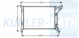Wasserk�hler passend f�r Mini