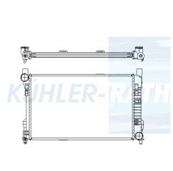 Wasserkhler passend fr Mercedes-Benz