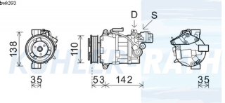 Kompressor passend fr BMW