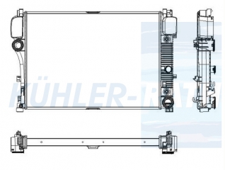 Wasserkhler passend fr Mercedes-Benz