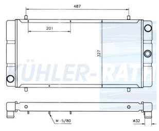 Wasserkhler passend fr Rover