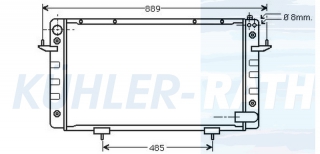 Wasserkhler passend fr Rover