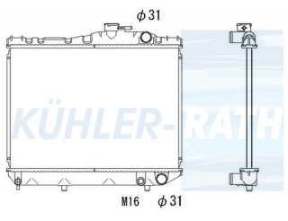 Wasserkhler passend fr Toyota