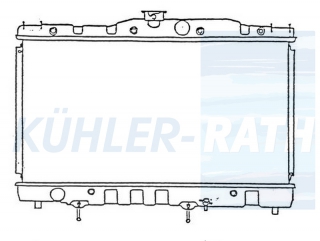 Wasserkhler passend fr Toyota