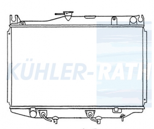 Wasserkhler passend fr Toyota