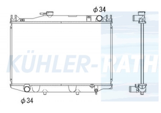 Wasserkhler passend fr Toyota