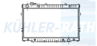 Wasserkhler passend fr Toyota