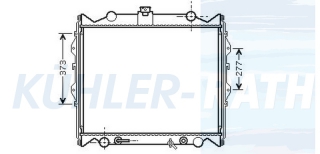 Wasserkhler passend fr Toyota