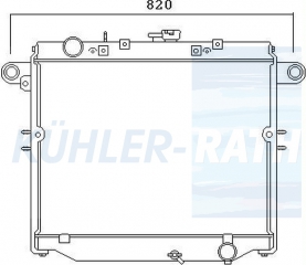 Wasserkhler passend fr Toyota