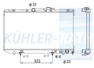 Wasserkhler passend fr Toyota