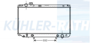 Wasserkhler passend fr Lexus